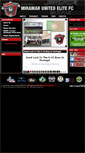 Mobile Screenshot of miramarunitedelitefc.org